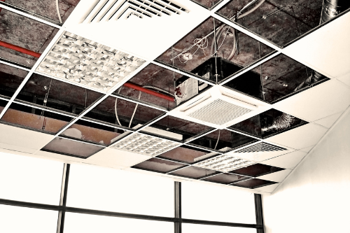 Artistic ceiling installations featuring unique designs and creative patterns for enhanced interiors.