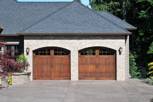 Garage doors and shutters providing security and functionality with a sleek, modern design