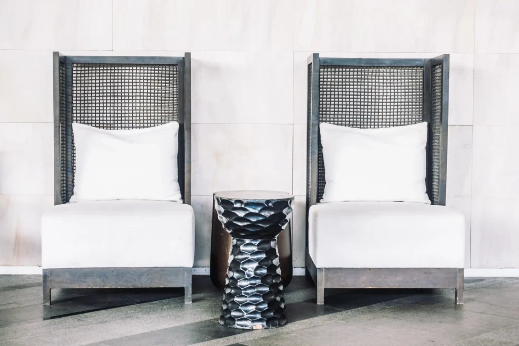 Bespoke metal furniture with unique designs and craftsmanship for modern interiors.