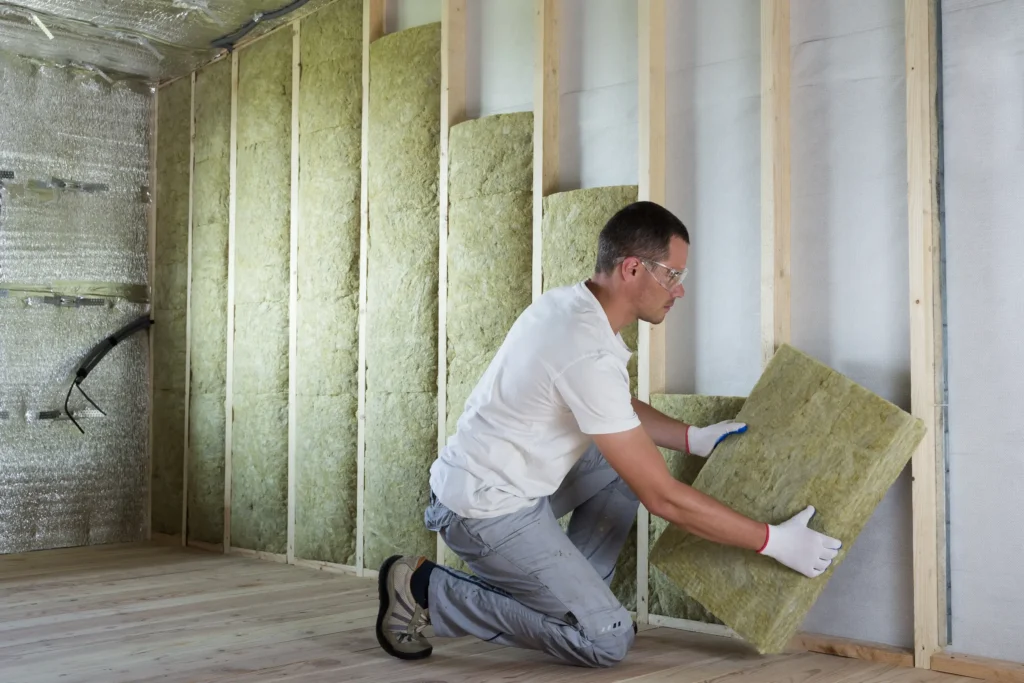 Acoustic insulation installed to reduce noise and improve sound quality.